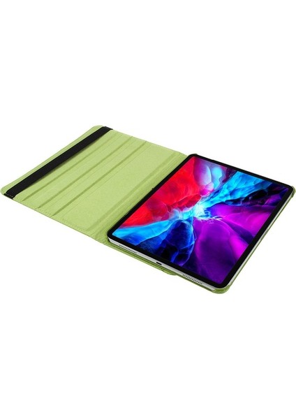 iPad Pro 11 2024 Döner Stand Pu Deri Koruyucu Kapak (Yurt Dışından)