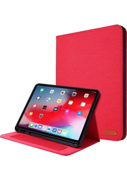 iPad Air 13 2024 Kart Yuvaları Standı Deri Tablet Kılıfı (Yurt Dışından)