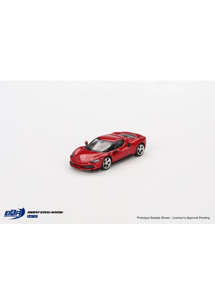 1/64 Bbr Ferrari 296 Gtb Rosso Imola