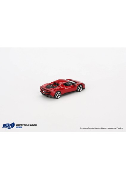 1/64 Bbr Ferrari 296 Gtb Rosso Imola