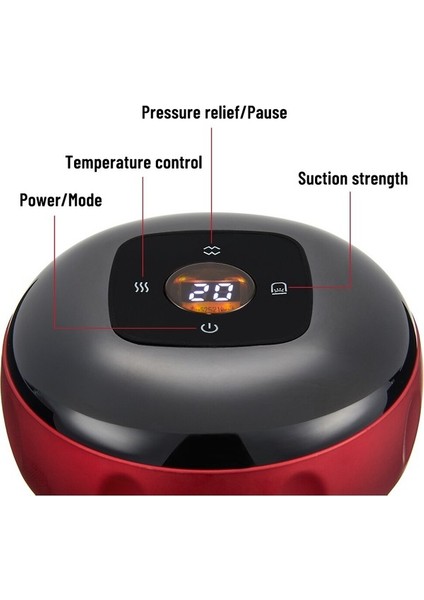 12 Seviye Elektrikli Vakum Çukurluğu Masajı Elektrikli Kazıma Aleti Vakum Negatif Basınçlı Konserve Emme Makinesi Akıllı Yakı (Yurt Dışından) fırsatları