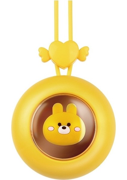 S168 Asılı Boyun Yapraksız Fan Türbini USB Mini Taşınabilir Küçük Fan Yeşil (Yurt Dışından)