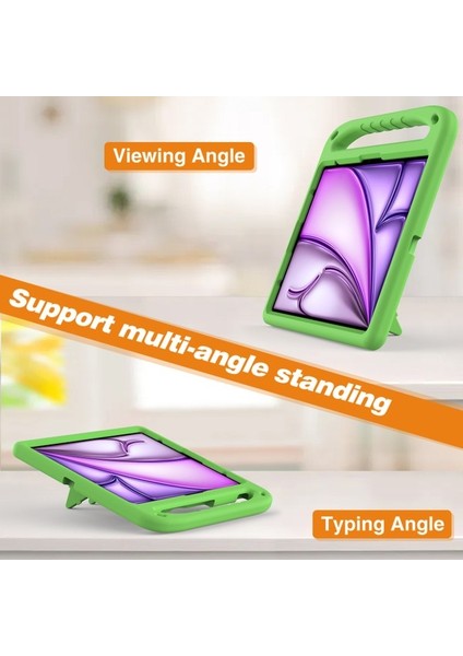 Ipad Pro 13 2024 / Air 13 2024 Eva Darbeye Dayanıklı Sap Stand Tablet Kapağı (Yurt Dışından) modelleri