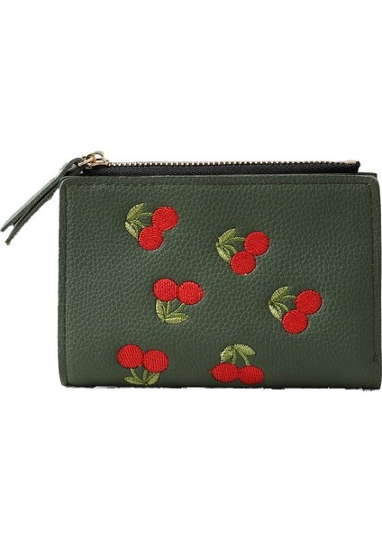 Kiraz Işlemeli Kısa Cüzdan (Yurt Dışından) fiyatları