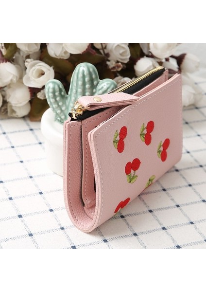 Kiraz Işlemeli Kısa Cüzdan (Yurt Dışından) indirimleri