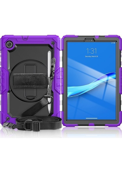 Lenovo Sekme M10 Fhd Plus Için Tutucu ile Koruyucu Kılıf (Yurt Dışından) fiyatları