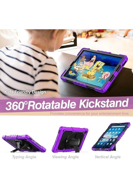 Lenovo Sekme M10 Fhd Plus Için Tutucu ile Koruyucu Kılıf (Yurt Dışından) modelleri