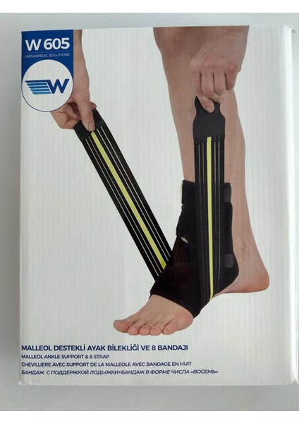 Ayak Bilekliği ve Bandaj, Destekli, Standart Beden ve Yön, Sağlıklı ve Güçlü Adımlar