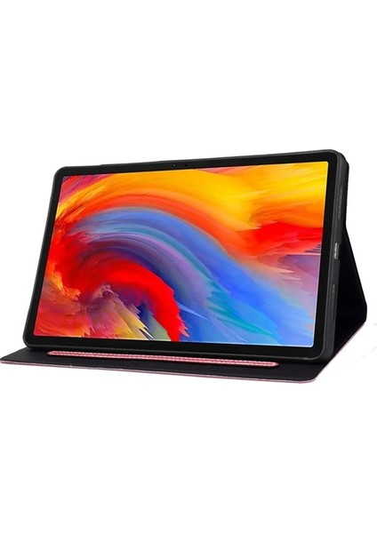 Lenovo Tab M11 Kart Yuvaları Glitter Deri Tablet Kapağı Standı (Yurt Dışından)