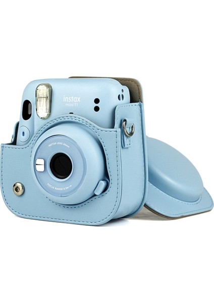 Fujıfılm Instax Mini 11 Için Deri Kamera Çantası Siyah (Yurt Dışından)