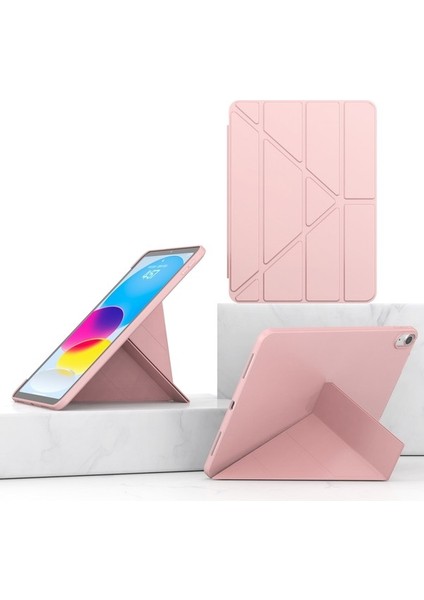 iPad 10. Nesil 10.9 2022 Için Deri Akıllı Tablet Kılıfı (Yurt Dışından)