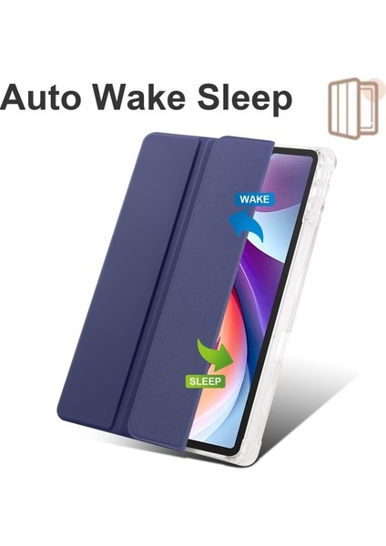 Lenovo Sekmesi Için 3 Kat Deri Kasa M11 / Xiaoxin Ped 11 2024 (Yurt Dışından) fiyatları
