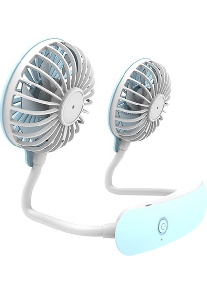 F6 Açık Mini Asma Boyun Fan USB Şarj Tembel Küçük Fan Pembe (Yurt Dışından) modelleri