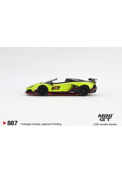 Lamborghini Aventador Svj 63 Roadster Verde Shock NO:887 modelleri