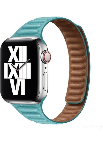 Apple Watch 7 41MM / 6 & Se & 5 & 4 40MM / 3 & 2 ve 1 38MM Malakit Yeşil (Yurt Dışından)