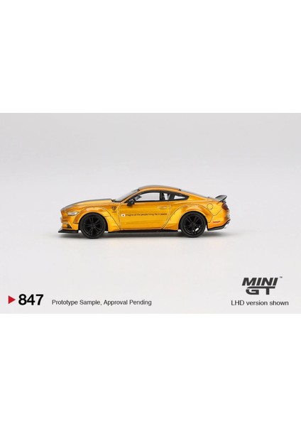 Lbworks Ford Mustang Lb Gold 1:64 Ölçek | Liberty Walk Tasarımı modelleri