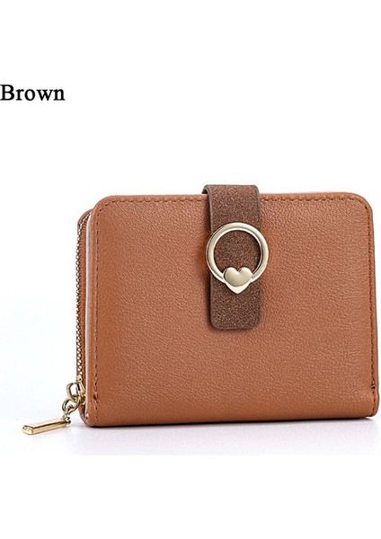 Tcherchı Kalp Çileli, Suni Deri Debriyajlı Bozuk Para Cüzdanı, Kart ve Kimlik Tutuculu Modern Mini Cüzdanlar (Yurt Dışından) fiyatları