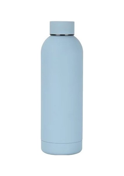 Tcherchı Paslanmaz Çelik 500 ml Küçük Ağızlı Şişe Açık Spor Araba Taşınabilir Termos Bardak Soğuk Su Şişesi (Yurt Dışından)