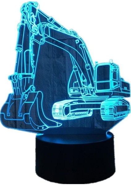 Ekskavatör 7 Renkli Lamba Gece Işıkları (Yurt Dışından) fiyatları