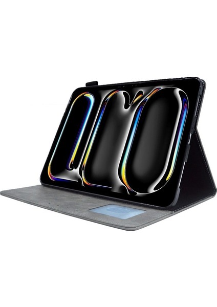 iPad Pro 11 2024 Manyetik Toka Pu Deri Akıllı Tablet Kapağı (Yurt Dışından) fiyatları
