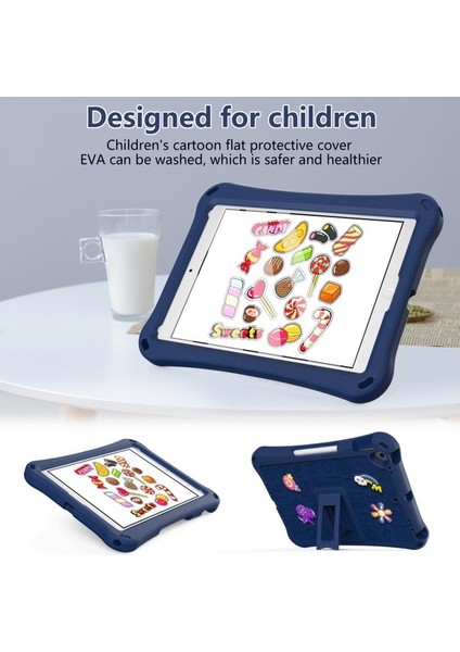 iPad 10.2 2021 / Air 10.5 Inç 2019 Omuz Askılı Stand'lı Eva Koruyucu Kapak (Yurt Dışından) modelleri