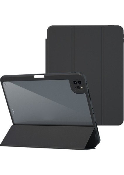 Ipad Pro 11 2022/2021 Için Manyetik Deri Akıllı Kılıf (Yurt Dışından)