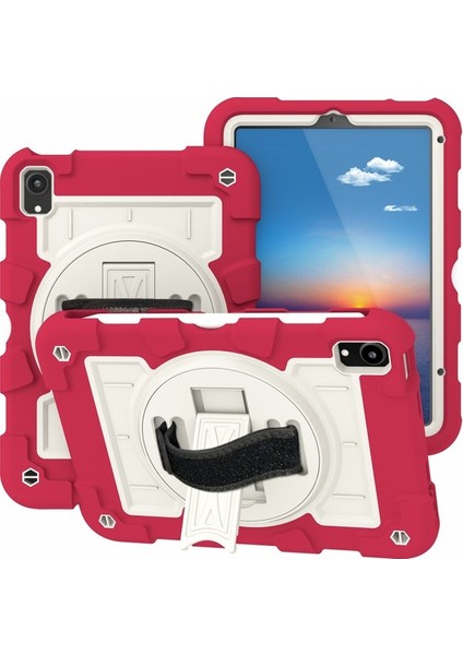 iPad Mini 2021 Tablet Kılıfı El Kayışı Askılı Stand Kapağı (Yurt Dışından)
