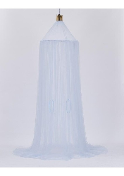 Bebek Yatağı Perde Asma Kubbe Cibinlik Mavi (Yurt Dışından) modelleri