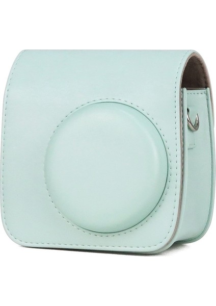 Fujıfılm Instax Mini 7+ Için Tam Vücut Deri Kılıf Çanta Pembe (Yurt Dışından)