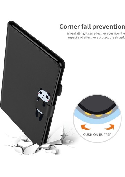 iPad Pro 11 2020 Stand Kart Kartı Tutucu Karikatür Hayvan Desen Deri Kapağı (Yurt Dışından) fırsatları