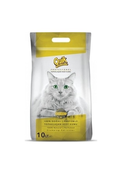 Bentonit İnce Kedi Kumu 10 Lt