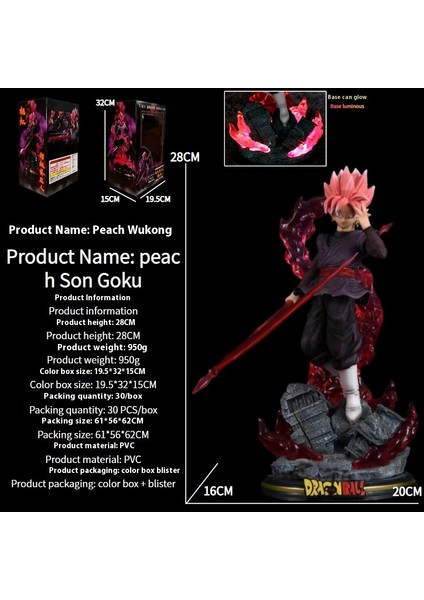 Yedi Dragon Ball Oyun Akını El Yapımı Model Süsler Heykel Hediye (Yurt Dışından)