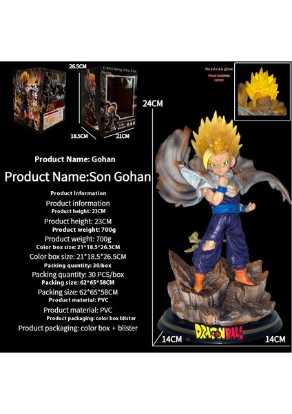 Yedi Dragon Ball Oyun Akını El Yapımı Model Süsler Heykel Hediye (Yurt Dışından)