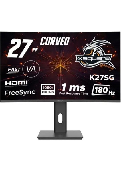 Gmx7764 İ7 12.Nesil 12700K 32Gb Ddr4 512Gb M2 Nvme 8Gb Rtx4060Tı 27" 165Hz Oyun PC