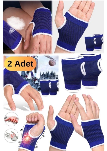 Elastik Bilek Desteği, Spor ve Fitness İçin, Standart Beden modelleri