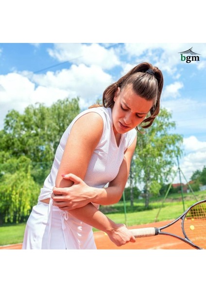 Yüksek Kaliteli Dirsek Bandı, Tenis ve Golf için Uygun, Standart Beden
