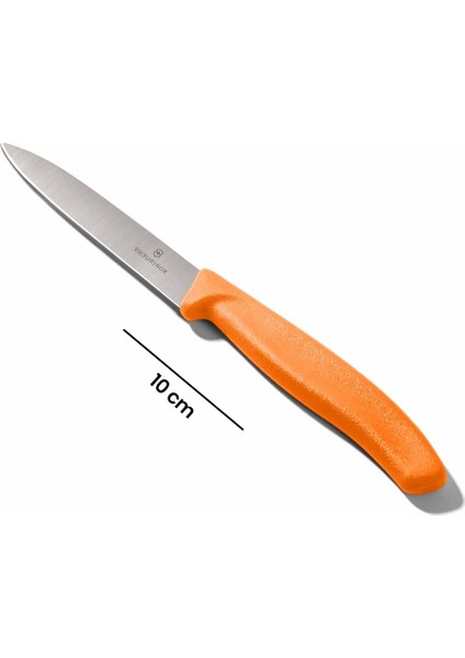 6.7706.L119 Soyma Bıçağı - Turuncu - 10 cm indirimleri