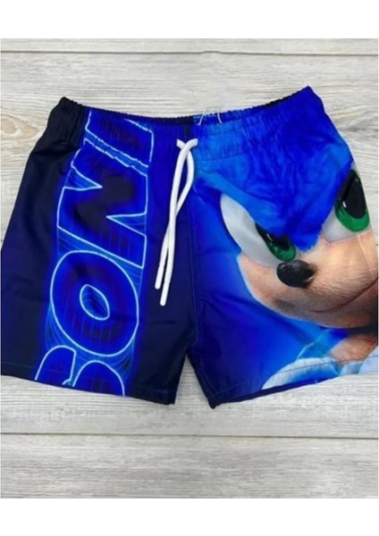 Sonic Erkek Çocuk Deniz Şortu