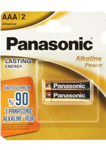 Alkalinli Ince Pil Aaa/2 2 Li (LR03APB/12BP)