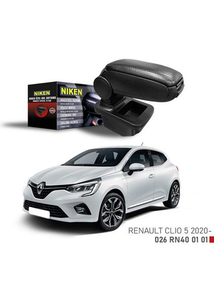 Araca Özel Kol Dayama Siyah Renault Clio V Hb 13 Ynsmr