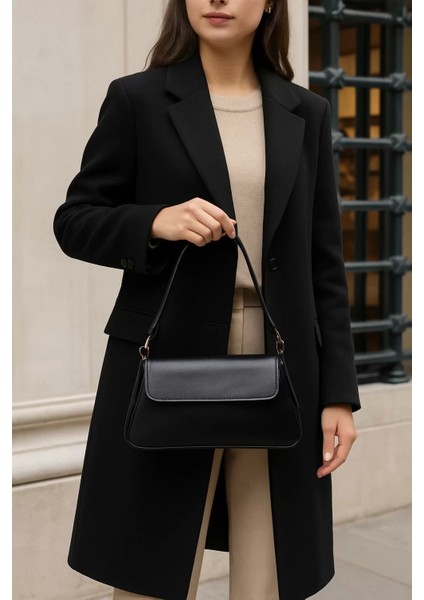 Kadın Süet Kapaklı Kol Çantası Minimal Şık Tasarım Günlük Kullanım Özel Tasarım Premium Kalite fiyatları