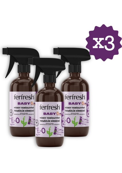 Baby Yüzey Temizleyici Temizlik Sirkesi 450 ml