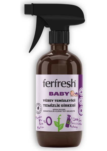 Baby Yüzey Temizleyici Temizlik Sirkesi 450 ml fiyatları