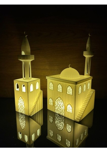 Özel Dekoratif Cami Mumluk