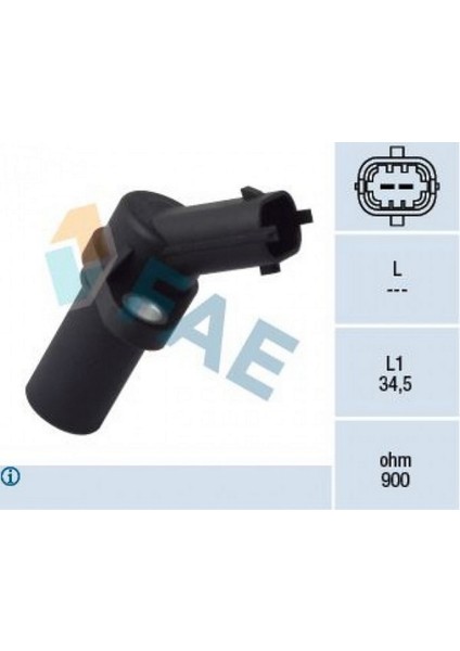 Krank Mil Sensörü Astra G 1.2 16V-ASTRA H 1.2-Corsa C 1.0-1.2 00 -Corsa D 1.0-1.2-1.4 06 Gnzrz