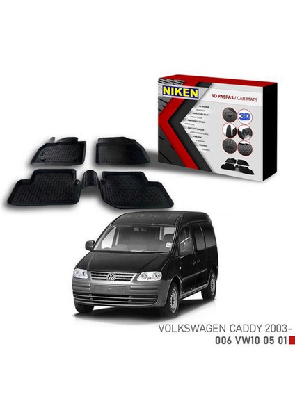 3D Paspas Vw Caddy 2003- Gnzrz