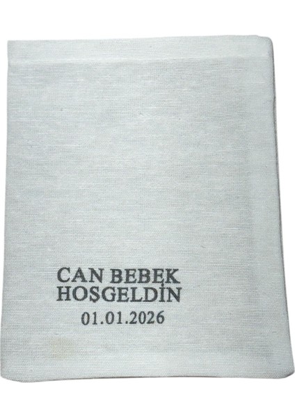 Baby Shower Bebek Doğum Isim Baskılı Kişiselleştirilmiş Kese 10 Adet fiyatları