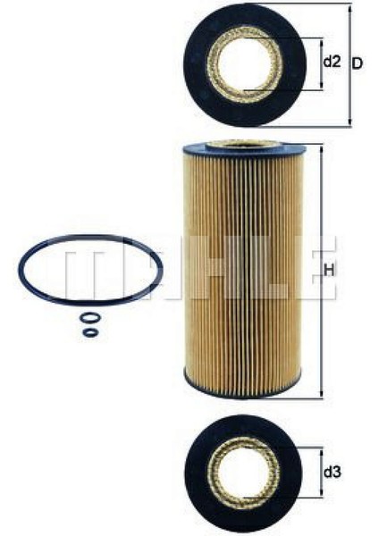 Yağ Filtresi M604 W210 E300 96- Gnzrz