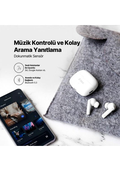 Airbeat Pro Anc Gerçek Kablosuz Tws Bluetooth Kulaklık 2KM154