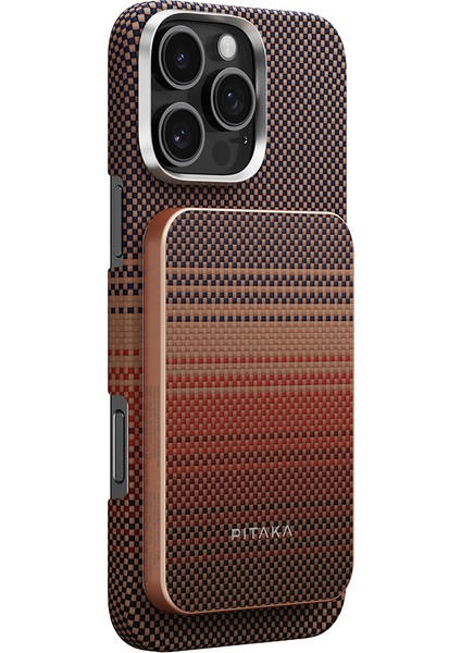 Kablosuz Powerbank Tactile Woven Qi2 Şarj Teknolojili Aramid Fiber 10W 5000MAH Kahverengi modelleri